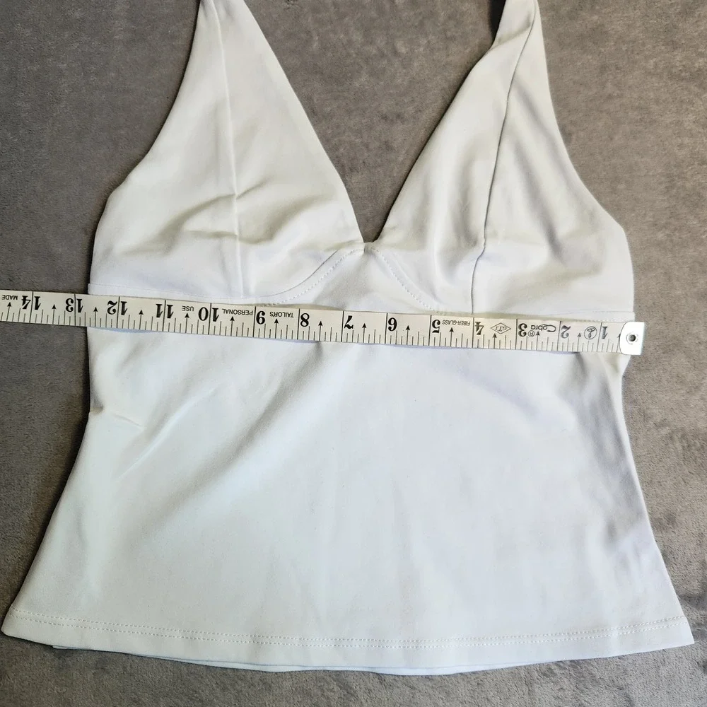 New Intimately Free People White Halter Top Women's S FP Boho NWT